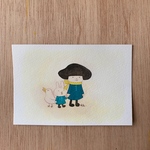 「 あたたかな手」原画　送料無料