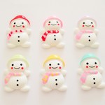 雪ダルマパーツ　６色セット