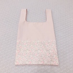 再再再…販　受注製作　リバティ　エコバッグフェリシテプティ　ペールピンク　ベッツィ　メイモリス　メイジー 