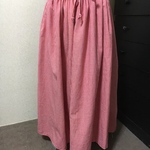 ロングギャザースカート、
