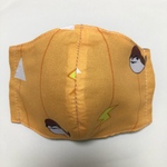 ☆鬼滅の刃＊接触冷感生地使用！ちゅんたろう風＊小学生サイズマスク