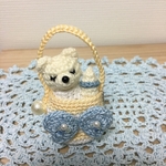 ベビーくまちゃん　クマの赤ちゃん　編みぐるみチャーム