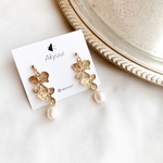 graceful flower pierce/earring