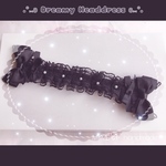 どりーみー ♡ ヘッドドレス ♡ ブラック