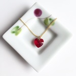 🌸スワロフスキー プチハート ネックレス
