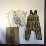 ＊YUU様オーダー＊boysサロペットとフレンチスリーブプルオーバー＊