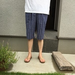 SALE 浴衣リメイクハーフパンツ