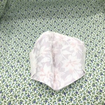 【高島ちぢみ・夏用マスク】フィルターポケット付 リネン 立体マスク（HKマスク 更紗Ver.）