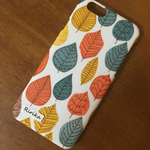 iPhone全機種/各種スマホ対応 名入れできます♡秋冬色♡オーダーメイドカバー