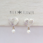 milk＊flowerイヤリング