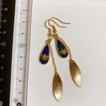 ドロップリーフピアス