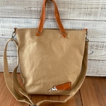 ショルダートートバッグ。2wayバッグ。ハラコ