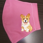 ◼️犬マスクシリーズ◼️ 夏用マスク 立体マスク コーギー