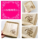 ☆M様専用☆♬受注製作♬パイログラフィー special day！デザートプレート