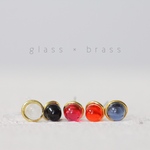 glass puchi /ピアス、イヤリング/片耳用