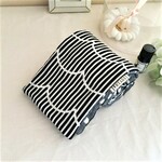 ８重ガーゼマフラーフェイスタオル*北欧調*ストライプレース*stripe*モノトーン*ネイビー*大人カラー*お布団ガーゼ