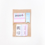 SUMMERver.COLORFUL!BUS!TICKET!ver2 日付シール*2020年8月