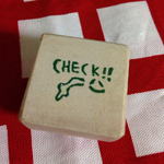 消しゴムはんこ/CHECK!!