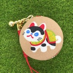犬張り子のマカロンポーチ☆４ｃｍ