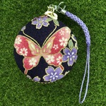 蝶々のマカロンポーチ☆４ｃｍ
