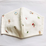 小池百合子都知事ご愛用　夏マスク　兵隊ダブルガーゼ