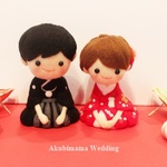 【受注製作】Akubimama和装ウェディングドール中サイズ