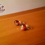 『redpolkadots様ご注文品』petitっとノンホールピアス〈和桜〉