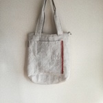 [上野様宛・専用ページ]赤耳リネンファスナーBAG 