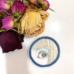 刺繍 ワッペン ◎ ギャル の 目 