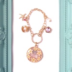プルメリアのバッグチャーム💠パープルピンク✨