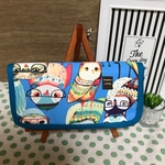 ハンドメイド長財布☆フクロウさん
