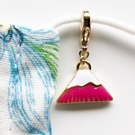 富士山のマスクチャーム　和風