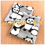 purple10様専用　サニタリーポーチ【パンダ】