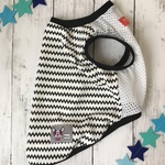 【完成品】シェブロン柄✖︎メッシュ フレブルタグ付きタンクトップ フレブルM
