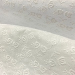 【50×30】wガーゼ生地☆コットン刺繍レース