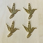 GOLD BIRD CHARM