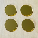 GOLD MIRRO CIRCLE PARTS