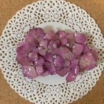 たっぷり紫陽花のバレッタ