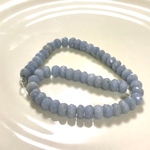 エンジェライトAAAボタンカットビーズ12粒サイズ約8mm×8mm×4mm