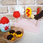 【m19880907様専用】お祭フード*フェルトでままごと