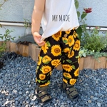 『向日葵』ダブルガーゼのサルエルパンツ