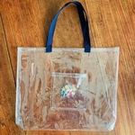 PVC バック　トートバッグ　スケルトン　ナツノカケラ