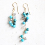 14KGF　turquoise pierce [kgf0591]