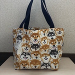 2525koro様オーダーお弁当袋　芝犬★動物とスイカお弁当袋
