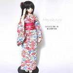 【AZO2・G/I胸】レトロ柄の浴衣セット
