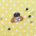 ブローチ「ポンポン帽子」