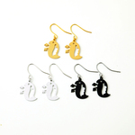 【理系】ミジンコピアス(金具変更可能)
