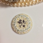 かすみ草の喘息バッチ