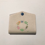 昆虫🐞刺繍入り　仮置きマスクケース