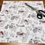 sale ナフキン　森　動物